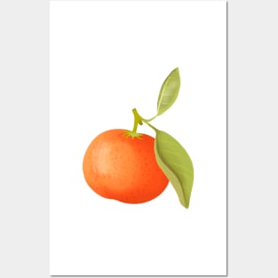 Orange tangerine Posters and Art